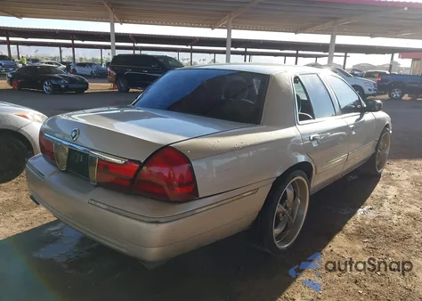 2003 Mercury Grand Marquis Gs from USA, damaged, VIN 2MEFM74W83X688078